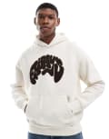 [Bershka] Bershka Friday graphic hoodie in white XS WHITE