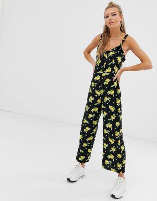 fruit print jumpsuit