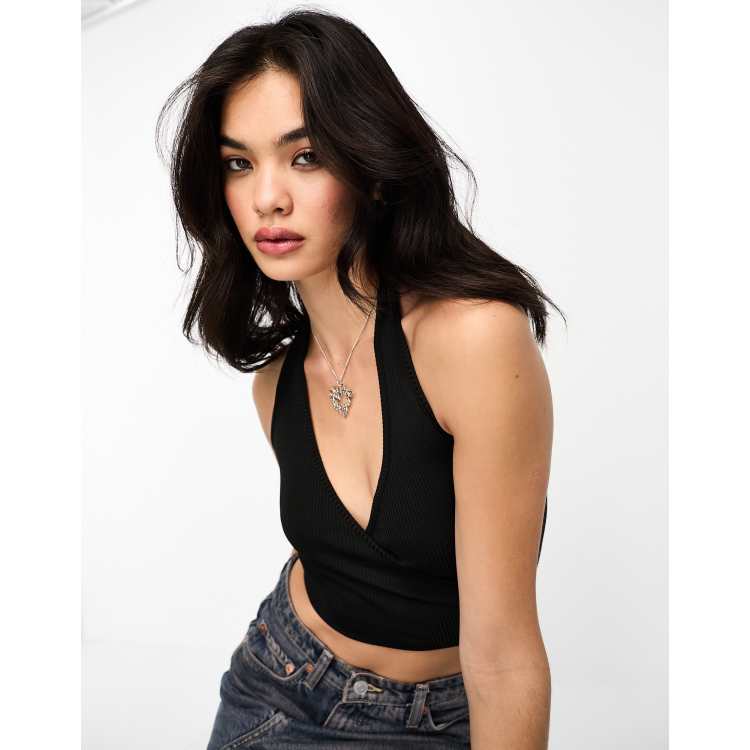 Pieces Damen Oberteil Mit Rippenoptik - Modernes Basic Für Jeden Tag