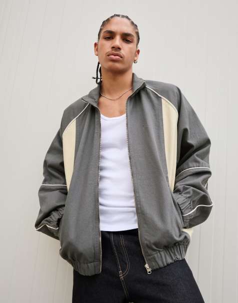 Bershka - Giacca di jeans grigia - view 1