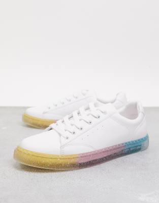 asos glitter trainers