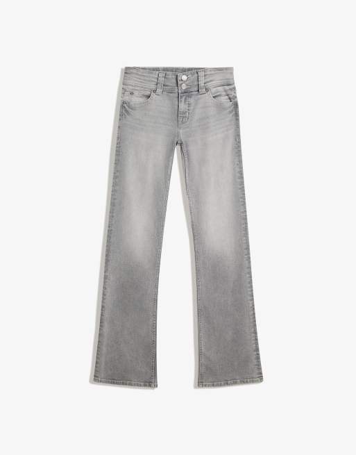 Bershka - Grå bootcut-jeans, 6 af 7