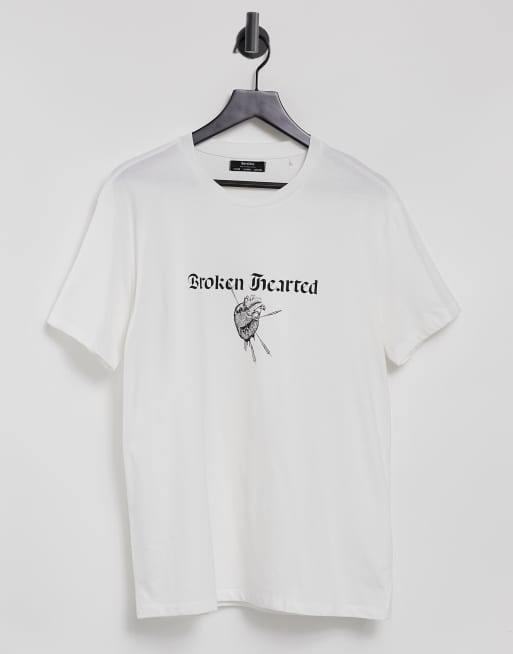 one piece t shirt bershka