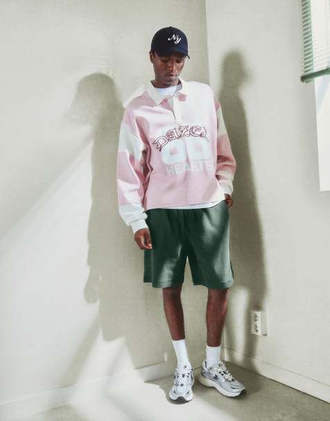 Bershka - Grønne løstsiddende bermudashorts - view 1