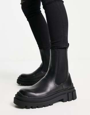 chunky boots bershka