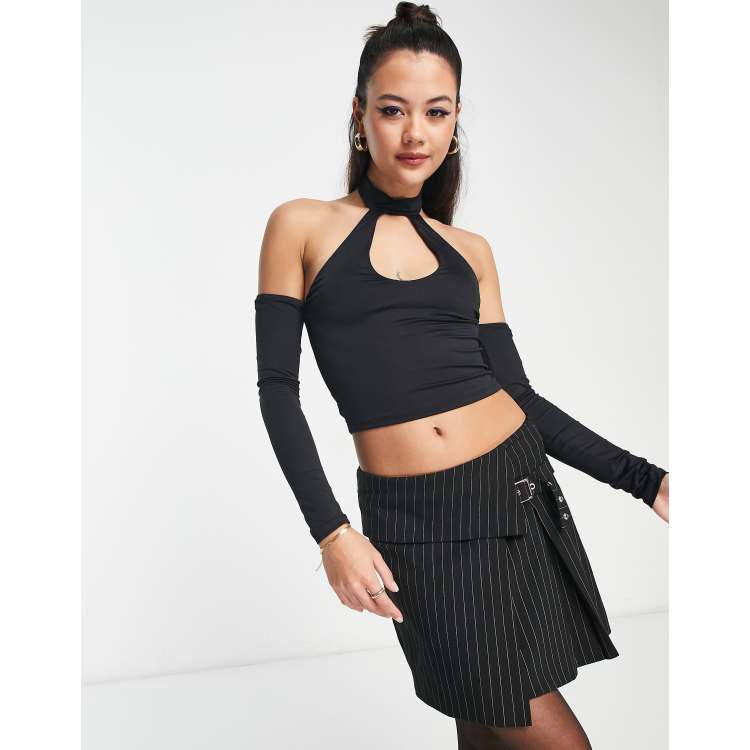 HAENGNAE】KISHIMEN CROPPED TOP (WHITE) / 【CFCL】 POTTERY