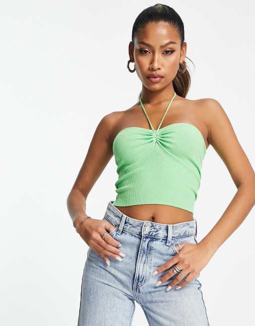 Neck Tie Halter Top