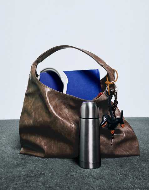 Bershka – Handtasche in Beige - view 1