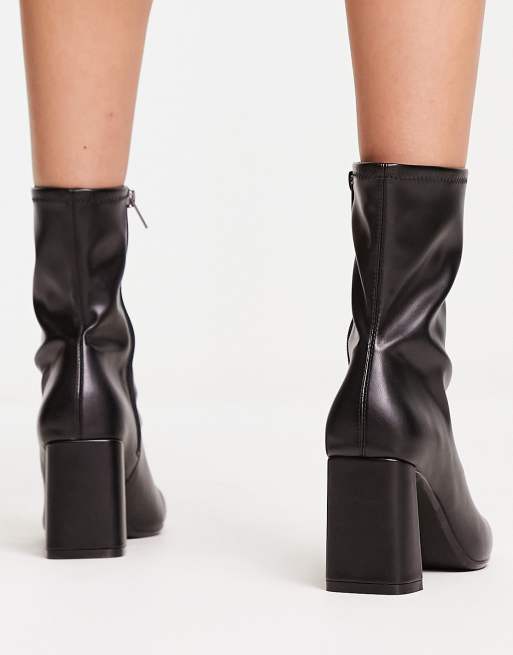 Bershka store heeled boots