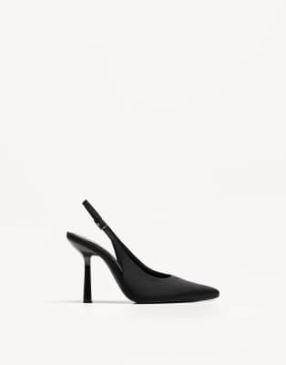  heeled slingbacks 