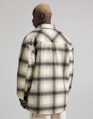 flannel jacket bershka