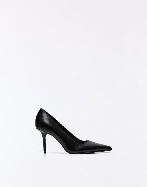 Bershka High-Heel-Schuhe in Schwarz, 3 von 7