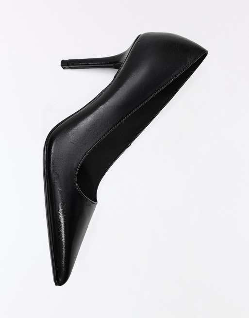 Bershka High-Heel-Schuhe in Schwarz, 7 von 7