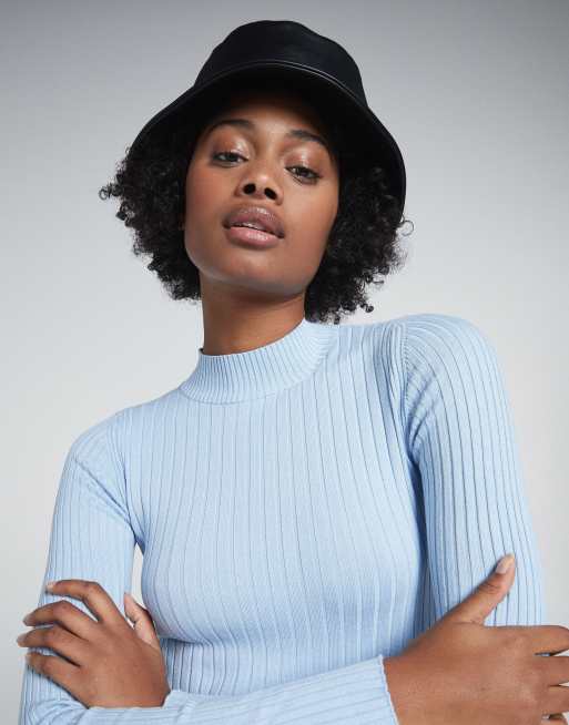 Blue fine shop knit jumper