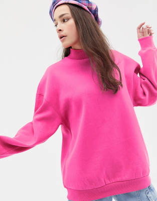 bershka neon sweatshirt