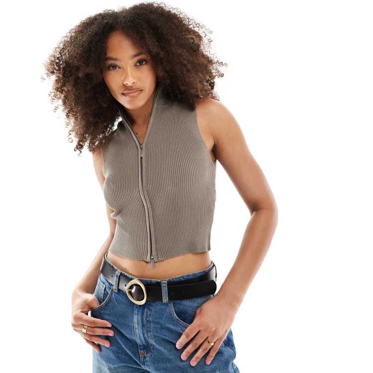 新品【MANOF】WAIST PINCH KNIT TOPS MANOF（マノフ）の「WAIST PINCH KNIT TOPS（ニット/セーター