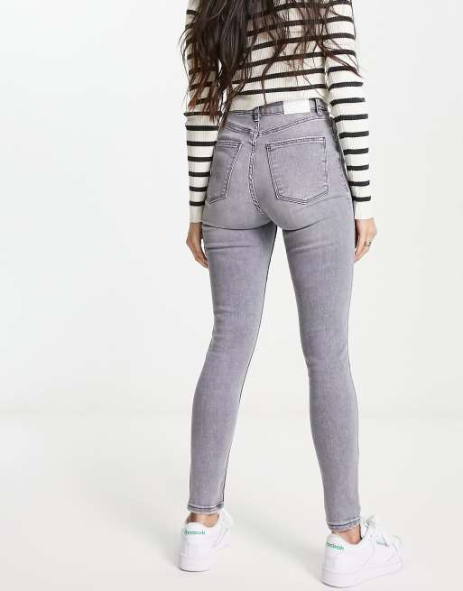 Gray skinny sale jean