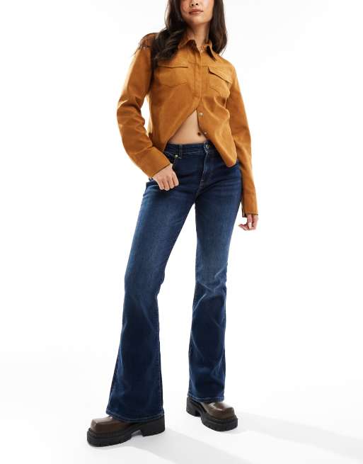  High Waisted Bootcut Jeans