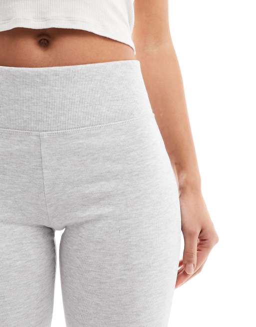 New Look fleece leggings in grey