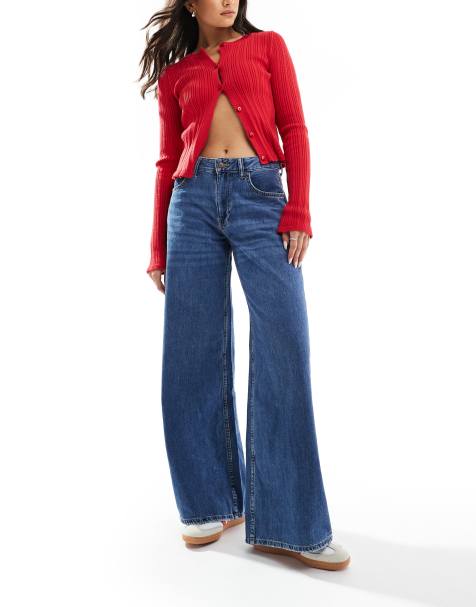 Women's High Waisted Jeans, High Rise Jeans