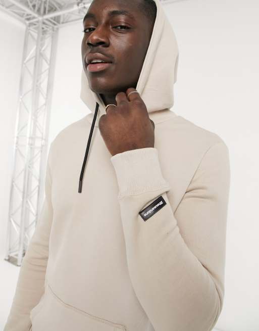 Bershka hoodie in beige | ASOS