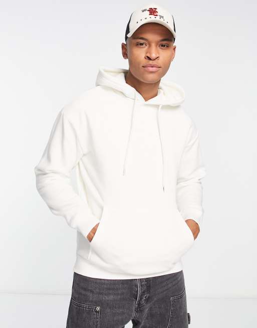 Bershka hoodie in white | ASOS