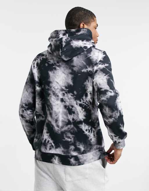 Bershka tie store dye hoodie