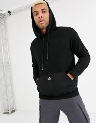 bershka black hoodie