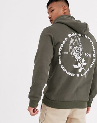 hoodie with back print in | ASOS