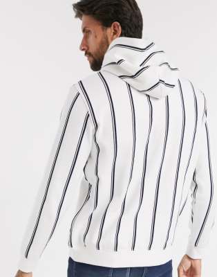 white striped sweatshirt