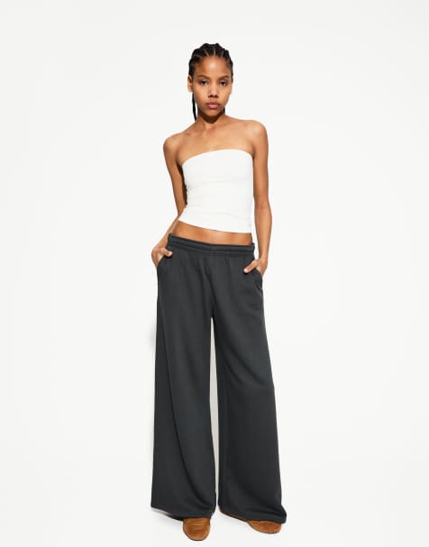 Bershka - Hvid bandeau-top - view 1