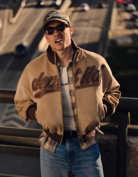 Bershka - Hvid jakke i imiteret ruskind - view 1