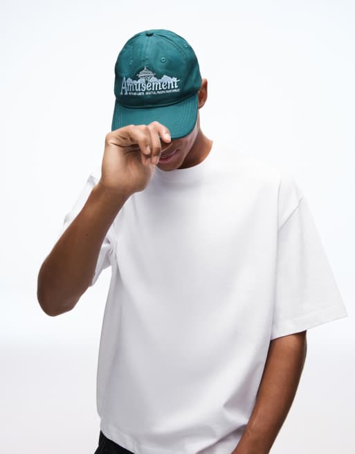 Bershka - Hvid oversized T-shirt med korte ærmer i firkantet pasform, 4 af 4