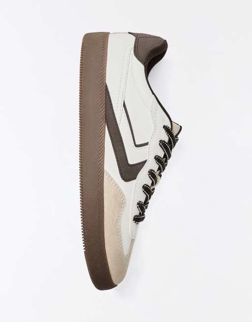 Bershka - Hvide retro-sneakers, 5 af 7
