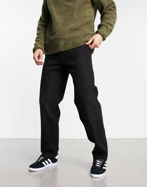 Bershka - Jean ample style années 90 - Noir