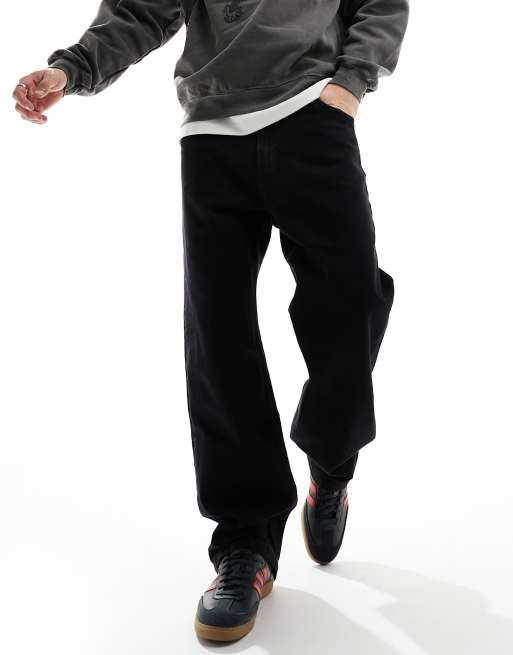 Bershka - Jean baggy - Noir, 5 de 5