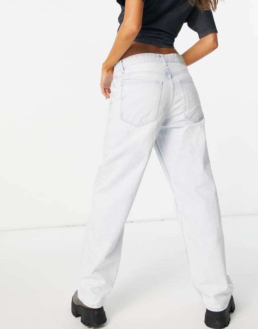 Jean baggy taille basse