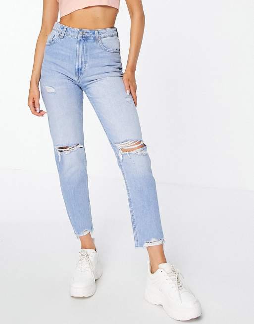 Bershka jean dechire new arrivals