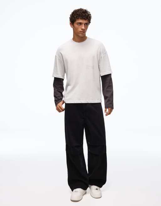 Bershka jean noir à clous, 2 de 5