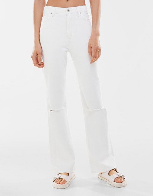 Jeans évasé MC PLANET Noir - Taille 38 (tour De Taille 28"), Mix Coton/vinyle Stretch, Neuf étiqueté