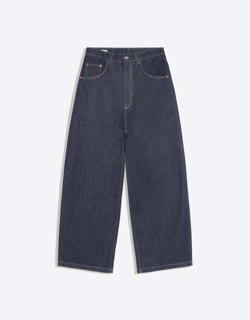 Bershka - Jean ultra baggy - Bleu, 6 de 6