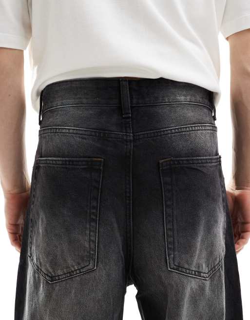 Bershka - Jean ultra baggy - Noir, 4 de 5