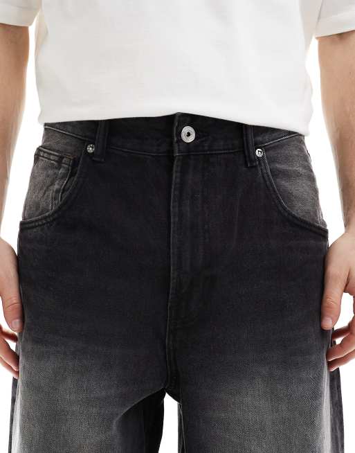 Bershka - Jean ultra baggy - Noir, 5 de 5