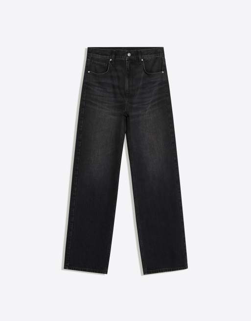 Bershka - Jeans ampi neri, 5 di 5