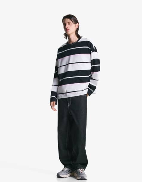 Bershka - Jeans extra larghi neri - view 1