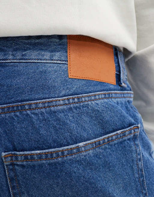 Bershka - Jeans larghi blu, 3 di 5