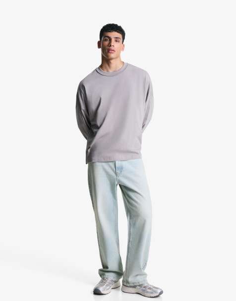 Bershka - Jeans larghi blu - view 1