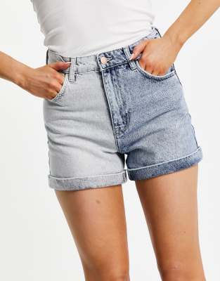 bershka mom shorts