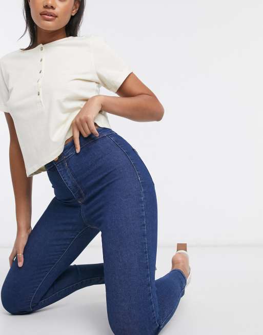 Bershka - Jegging - Bleu moyen