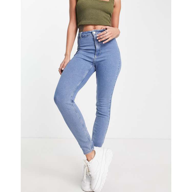 Bershka Light Blue Jeggings, Women's Fashion, Bottoms, Jeans & Leggings on  Carousell